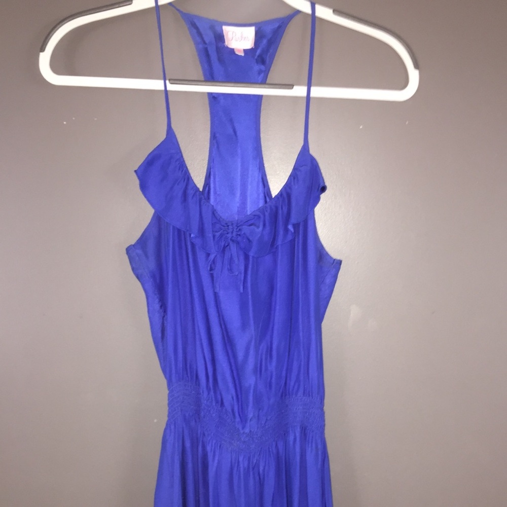 Royal Blue Parker dress
